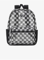 Black & White Mens Mesh Backpack VANS MN OLD SKOOL H2O BACKPACK - Women