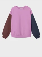 Purple Girly Sweatshirt name it Susan - Girls