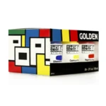 Sada akrylových barev Golden SoFlat Pop set 6x59ml