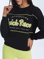 Fekete női pulóver RACE