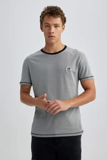 DEFACTO Regular Fit Crew Neck T-Shirt