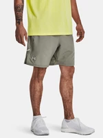 Under Armour Kraťasy LAUNCH ELITE 2in1 7'' SHORT-GRN - Pánské