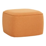 Pomarańczowy puf Hübsch Cube