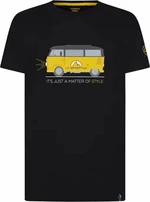La Sportiva Van T-Shirt M Black L Camiseta Camisa para exteriores