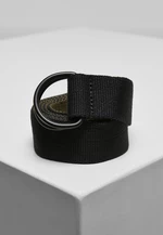 Easy D-Ring Belt 2-Pack Black/Olive+White/Pepple