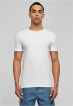 Vypasované strečové tričko bílé