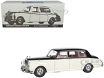 1965 Rolls Royce Phantom V Duotone Ivory White and Masons Black 1/18 Diecast Model Car by Paragon Models