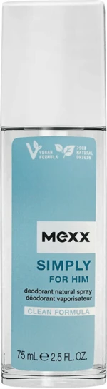 MEXX Simply For Him Deodorant s rozprašovačem 75 ml