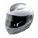 Výklopná moto helma Yohe 950-16  XS (53-54)  White-Grey