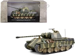 German Sd. Kfz. 171 PzKpfw V Panther Ausf. A Medium Tank with Side Armor Panels 422 "18.Panzer Division Poland October 1944" 1/43 Diecast Model by AF
