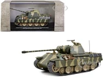 German Sd. Kfz. 171 PzKpfw V Panther Ausf. A Medium Tank with Side Armor Panels 422 "18.Panzer Division Poland October 1944" 1/43 Diecast Model by AF