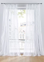 Transparentná záclona s potlačou (1ks)