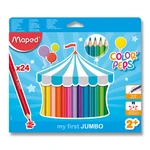 Pastelky trojboké Maped Jumbo Color' Peps 24 ks,BL