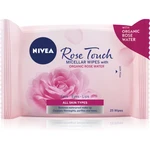NIVEA MicellAir Rose Touch čistiace pleťové micelárne obrúsky 25 ks