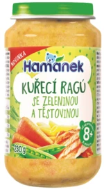 HAMÁNEK Kuracie ragú so zeleninou a cestovinami 230 g