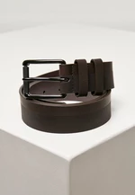 Base strap made of imitation leather brown