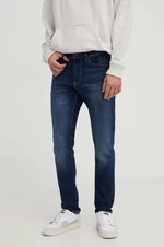 Džíny Tommy Jeans pánské, tmavomodrá barva, DM0DM18729