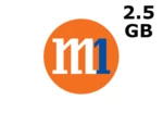 M1 2.5 GB Data Mobile Top-up SG