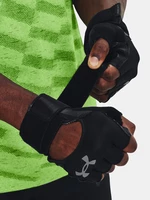 Rukavice Under Armour M's Weightlifting Gloves - čierna