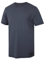 Husky  Tee Base M dark grey, S Pánske bavlnené tričko