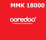 Ooredoo 18000 MMK Mobile Top-up MM