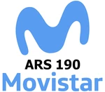 Movistar 190 ARS Mobile Top-up AR