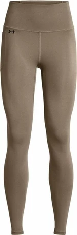 Under Armour Women's UA Motion Full-Length Leggings Taupe Dusk/Black L Fitness pantaloni