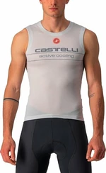 Castelli Active Cooling Sleeveless Tank Top Silver Gray XL