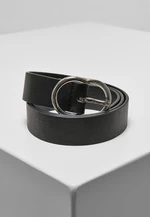 Small Chain Belt with Buckle - Black