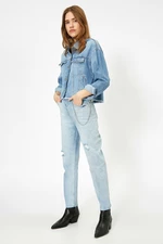 Koton Women's Mom Jeans