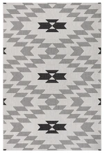 Kusový koberec Flatweave 104869 Cream/Black-80x150