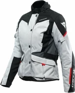 Dainese Tempest 3 D-Dry® Lady Glacier Gray/Black/Lava Red 38 Giacca in tessuto