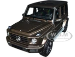 2020 Mercedes-Benz AMG G-Class Brown Metallic with Sunroof 1/18 Diecast Model Car by Minichamps