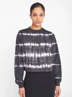 Black patterned sweatshirt Noisy May Joan - Women's