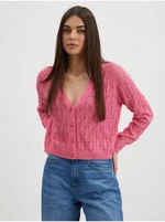 Pink women's cardigan ONLY Alvi - Women's