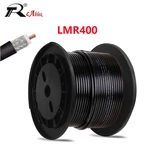 LMR400 RF Coaxial Cable 50Ohm 50-7 Low Loss Pigtail Wire Antenna Cable Pigtail Jumper Cable for Microwave Radio Project 5M 10M