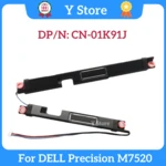 Y Store New Original For DELL Precision M7520 Laptop Built-in L+R Speaker 01K91J 1K91J Free Shipping