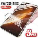 3Pcs For Realme Narzo 60 Hydrogel Film Full Cover Screen Protector For Realme Narzo 60 50 30 20 Pro 50A 30A 20A 50i N55 N53 Film