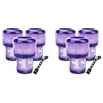 6 Pack Filters Replacement For Dyson V11 Vacuum Cleaner V11 Torque Drive V11 Animal Cordless Vacuum Hepa Filter