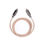 Fast Charging RGB Breathing Luminous Gradient Light Data Cable 6A 66W TYPE-C Charger for