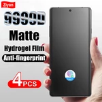 4Pcs Matte Hydrogel Film For Samsung Galaxy S23 S22 S21 Note 20 Ultra S20 FE S10 Plus A13 4G A33 A73 A53 5G Screen Protector