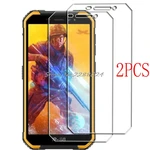 2PCS FOR Ulefone Armor X7 Pro Tempered Glass Protective on Ulefone (Land Rover) Armor X6 Screen Protector Glass Film Cover