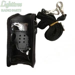 5X Leather Holster Casing For Baofeng UV-5R UV-5RA UV-5RC TH-F8 With Shoulder Strap