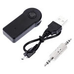 Wireless Car USB Adapter 3.5mm Jack AUX Music Stereo Receiver BluetoothTransmitter For Mobile Phone Car Speaker MP3 With Mic