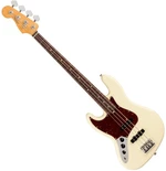 Fender American Professional II Jazz Bass RW LH Olympic White Bajo de 4 cuerdas
