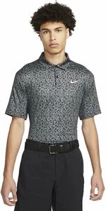 Nike Dri-Fit Tour Mens Camo Golf Polo Iron Grey/White S Camiseta polo