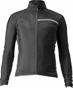 Castelli Squadra Stretch Light Black/Dark Gray 2XL Chaqueta Chaqueta de ciclismo, chaleco