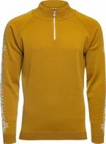 Dale of Norway Geilo Mens Sweater Mustard M Saltador Camiseta de esquí / Sudadera con capucha