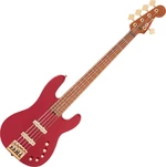 Charvel Pro-Mod San Dimas Bass JJ V MN Candy Apple Red Bajo de 5 cuerdas