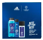 Adidas UEFA Best Of The Best - deodorant s rozprašovačem 75 ml + sprchový gel 250 ml + deodorant ve spreji 150 ml